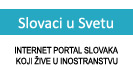 Slovaci u Svetu - Internet portal Slovaka koji žive u inostranstvu