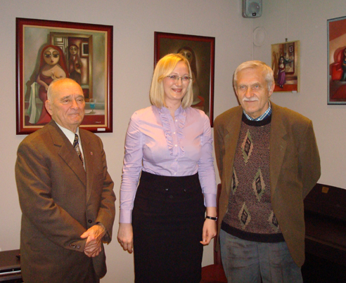 Andrej Ferko, Milina Sklabinská a Víťazoslav Hronec