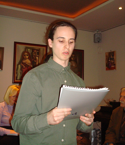 Viktor Korčok v prednese poézie Andreja Ferku