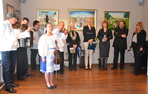 Folk orchester Rosička from Kovačica, Alžbeta Čižikova,Milina Sklabinski,Marija Raspirova,Vladimir Valenćik and Vesna Marjanović