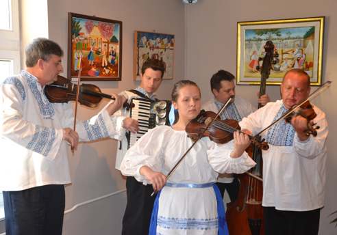 Folk orchester Rosička from Kovačica