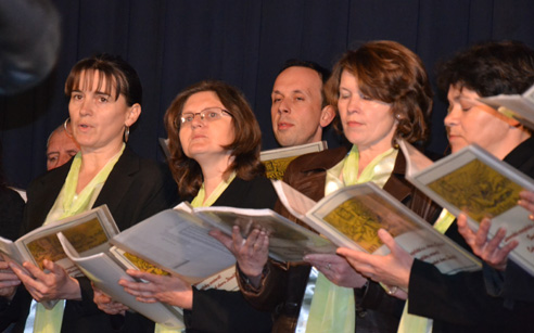 Komorný zbor Glória zaspieval vlasteneckú skladbu Jánošík autorky Zuzany Đukićovej