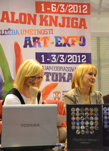 Snapshot of presentation of the publication Milina Sklabinská and Katarína Mosnáková