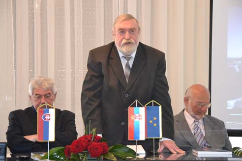 Dušan Kováč, Samuel Boldocký a Miloš Tešić (z ľava)