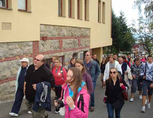 Súčasťou seminára bola aj obhliadka okolia Tatranských Matliarov, malebného mestečka Vysokých Tatier.