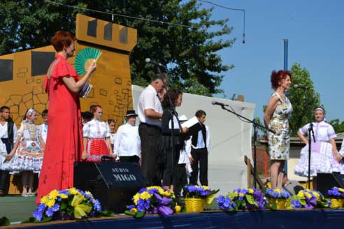 The President of NCSNM and Vice President of Assembly of AP Vojvodina – Anna Tomanova Makanova also spoke to those who were pr