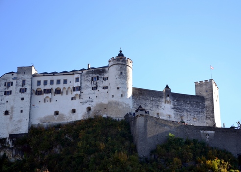 Hrad v Salzburgu