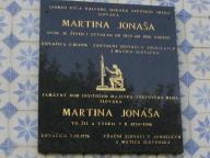 Spomen ploča na kući Martina Jonaša