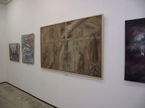 Vystavené diela slovenských akademickým maliarov