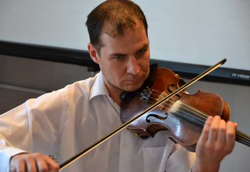 Violinista Đorđe Petriško