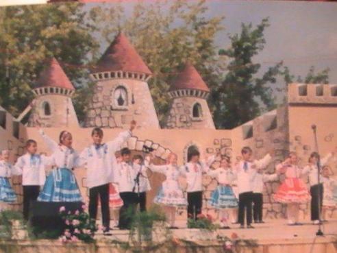 Detský folklórny súbor na festivale Zlatá brána