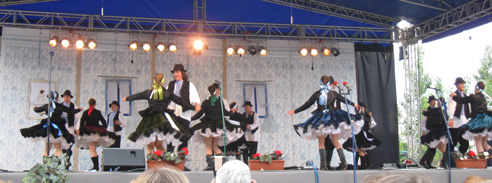 KUS Petrovská družina, mladšia tanečná skupina na FF Tancuj, tancuj v Hajdušici, 2009