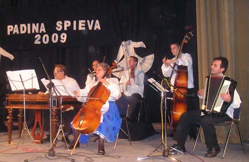 Záber z Festivalu Padina spieva, 2009