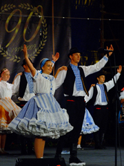 Petrovská družina na Gala koncerte, SNS 2009