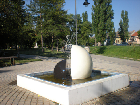 Fontána v Báčskom Petrovci, 2009