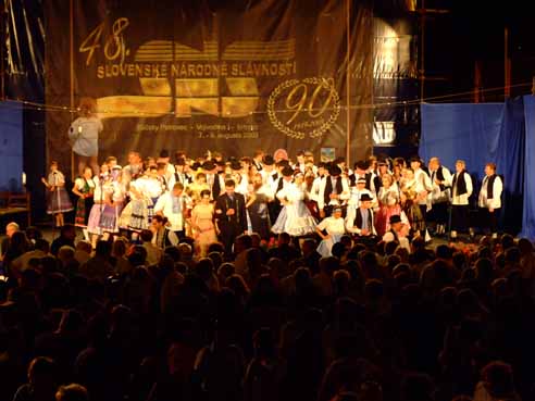 Záber z koncertu SNS, 2009