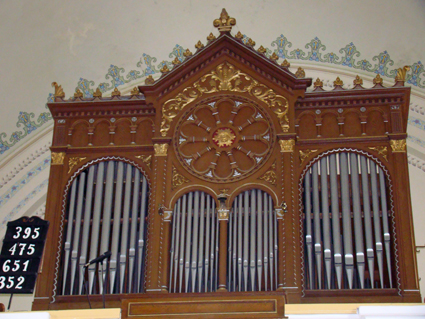 Organ v selenčskom kostole