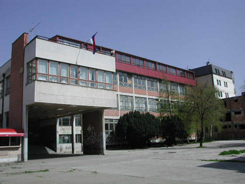 Budova gymnázia Branka Radičevića