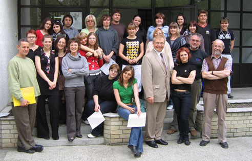 Účastníci a lektori na VII. ročníku Žur školy